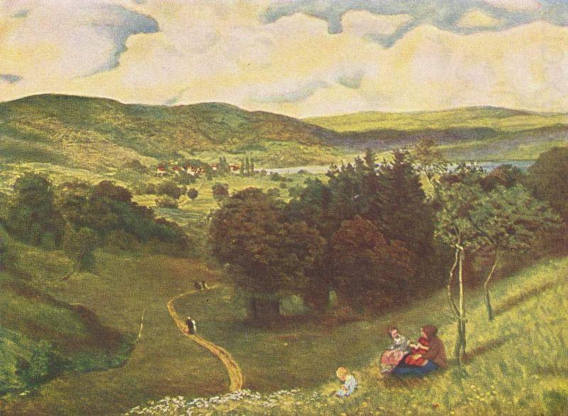 Offenes Tal, Hans Thoma